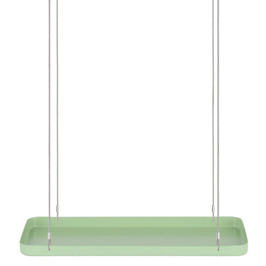 Esschert design plantenblad hangend rechthoekig s groen