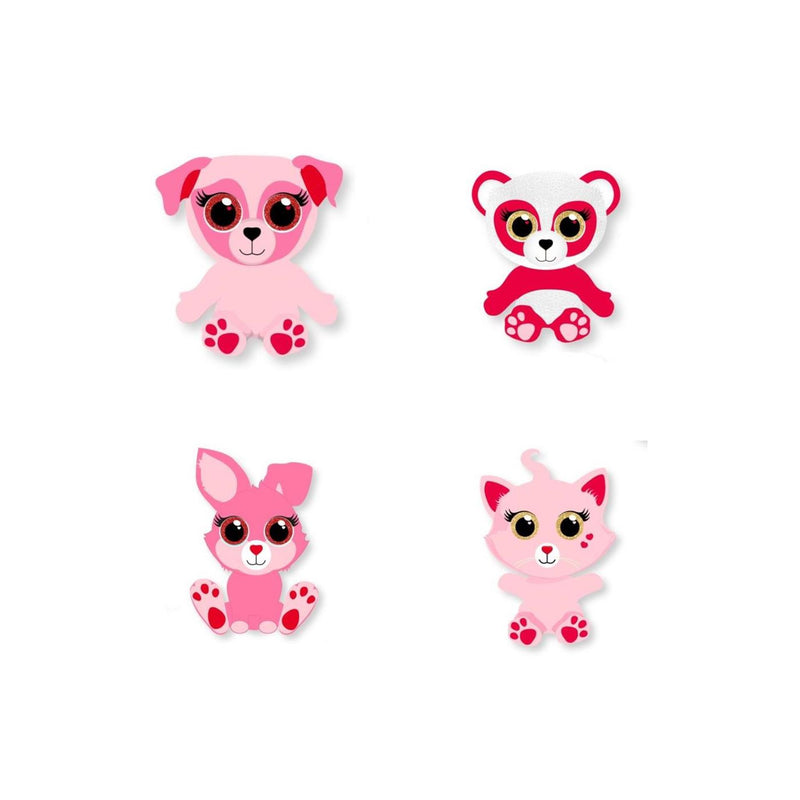 Afbeelding laden in galerijviewer, Ojo valentijn pluche collectables 10cm 4 assorti

