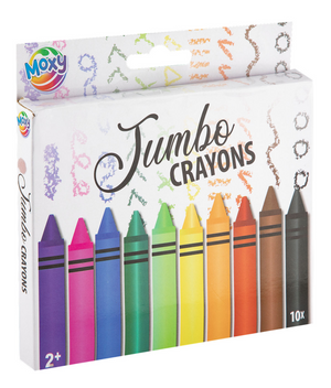 Grafix jumbo krijtjes artist, 10st.