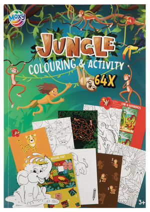 Creative craft group kleur- en activiteitenboek jungle