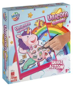 Moxy unicorn operatie spel 24,5x17,5cm