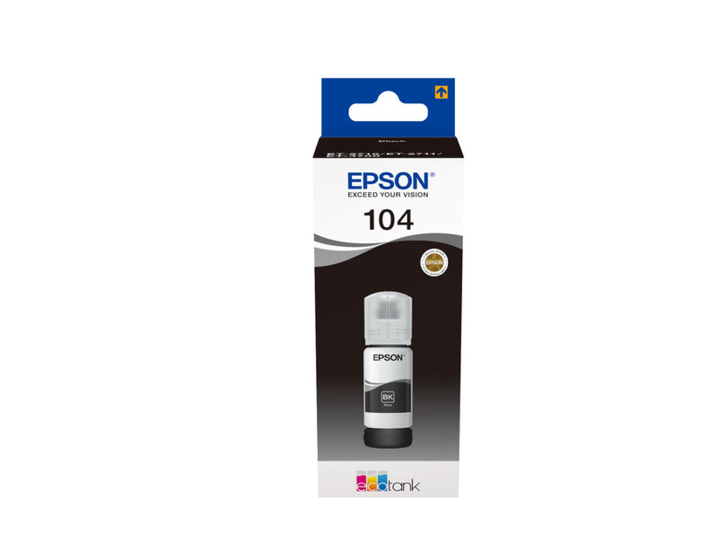 Afbeelding laden in galerijviewer, Epson inktnavulling 104 origineel zwart
