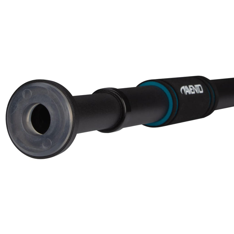 Afbeelding laden in galerijviewer, Avento Optrekstang deurpost 65-100 cm staal foam zwart
