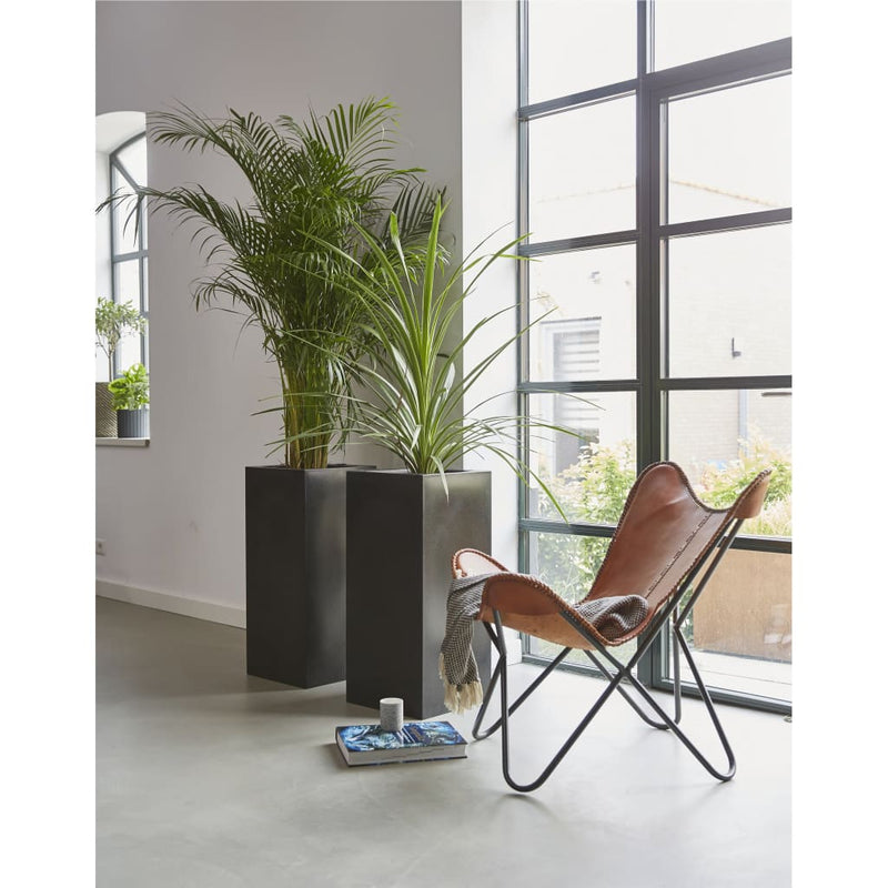 Afbeelding laden in galerijviewer, Capi Capi Plantenbak Urban Smooth rechthoekig 36x79 cm zwart
