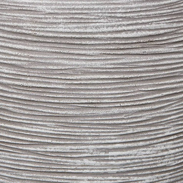 Capi bloempot nature rib bolvormig 62x48 cm ivoorkleurig kofi271