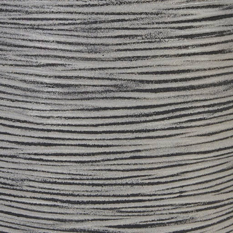 Afbeelding laden in galerijviewer, Capi plantenbak nature rib vierkant 40x40 cm antraciet kofz903
