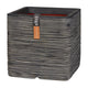 Capi plantenbak nature rib vierkant 50x50 cm antraciet
