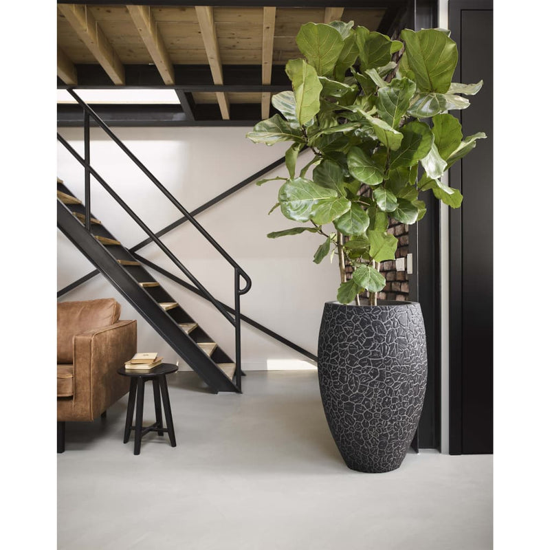 Afbeelding laden in galerijviewer, Capi bloempot clay elegant deluxe 50x72 cm grijs
