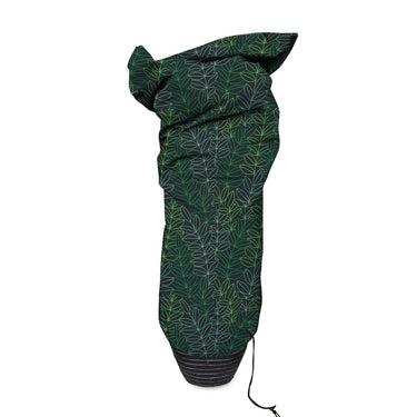 Capi plantenhoes klein 75x150 cm zwarte en groene print