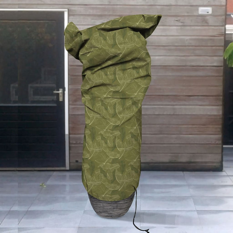 Afbeelding laden in galerijviewer, Capi plantenhoes klein 75x150 cm groene print
