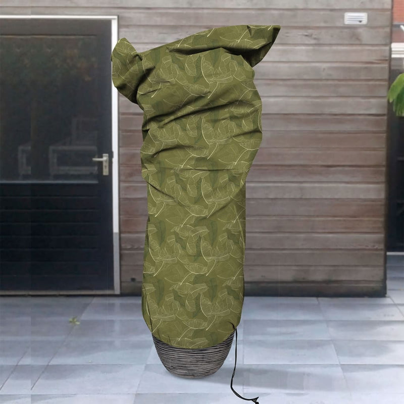 Afbeelding laden in galerijviewer, Capi plantenhoes medium 100x200 cm groene print
