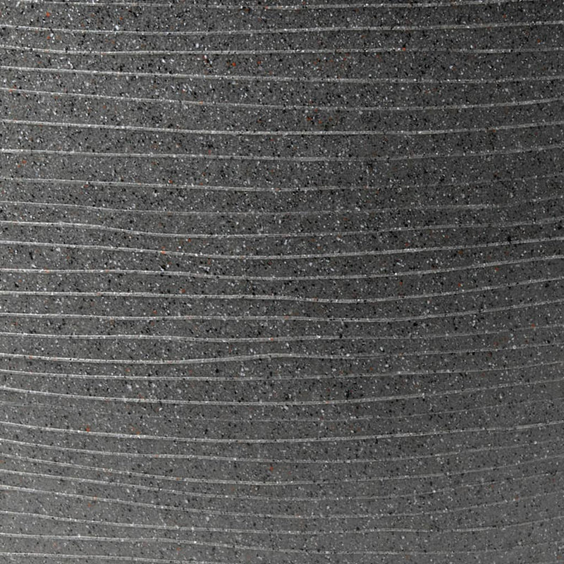 Afbeelding laden in galerijviewer, Capi bloempot arc granite laag 61x25 cm antracietkleurig
