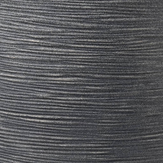 Capi plantenbak waste rib laag elegant 34x46 cm grijs