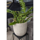 Capi bloempot waste rib 35x34 cm terrazzo beige