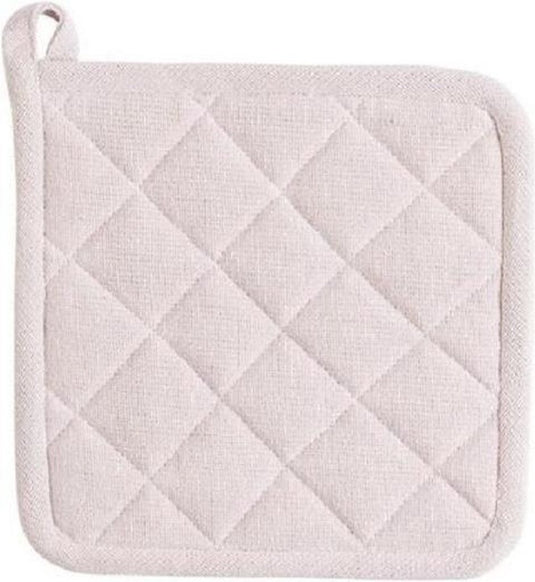 Linen more linen more 2 stuks pannenlappen soft pink