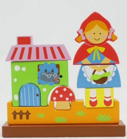 Puzzel roodkapje magnetisch