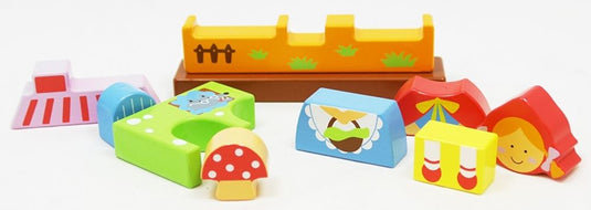 Puzzel roodkapje magnetisch