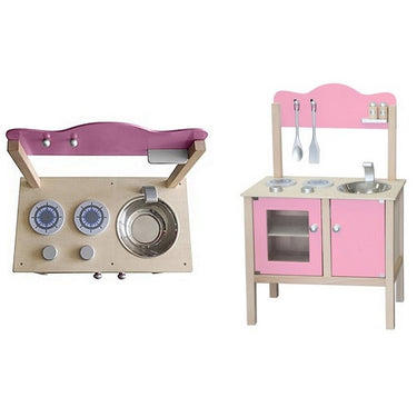 Simply for kids houten kinderkeuken roze