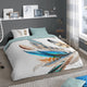 Good Morning Good Morning Dekbedovertrek FEATHER 155x220 cm meerkleurig