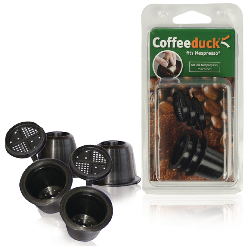 Afbeelding laden in galerijviewer, Ecopad coffeeduck4n coffeeduck nespresso-apparaat zwart
