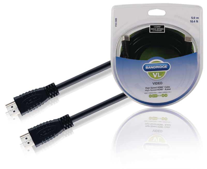 Afbeelding laden in galerijviewer, Bandridge Bandridge Vvl1005 Hdmi-hogesnelheidskabel 5.0 M
