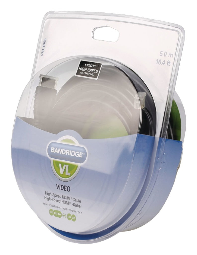 Afbeelding laden in galerijviewer, Bandridge Bandridge Vvl1005 Hdmi-hogesnelheidskabel 5.0 M
