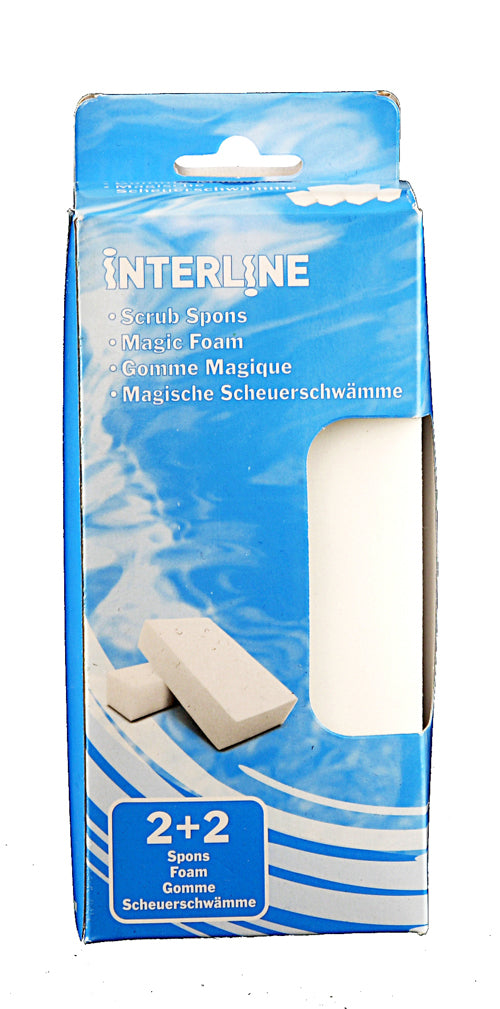 Afbeelding laden in galerijviewer, Interline zwembad scrub sponzen 4 stuks

