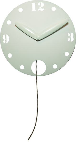 Afbeelding laden in galerijviewer, Nextime ne-3102 wandklok 30x55,5cm plastic, #039;waggle #039;
