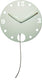 Nextime ne-3102 wandklok 30x55,5cm plastic, #039;waggle #039;