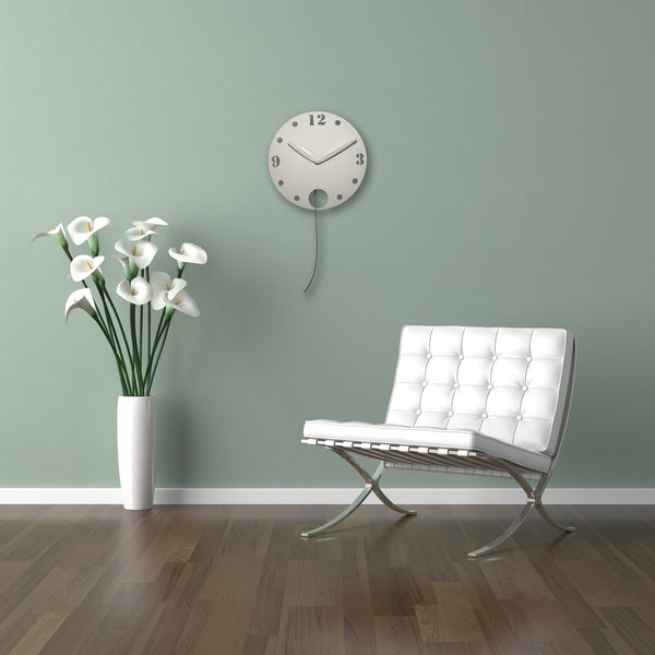 Afbeelding laden in galerijviewer, Nextime ne-3102 wandklok 30x55,5cm plastic, #039;waggle #039;
