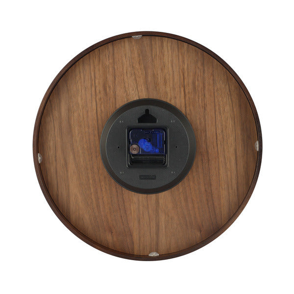 Afbeelding laden in galerijviewer, Nextime ne-3096br wandklok dia. 35 cm, hout, bruin, 'wood wood medium'
