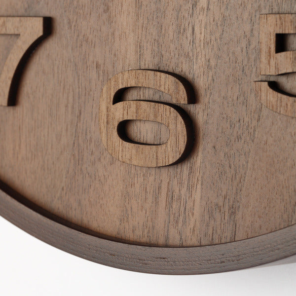 Afbeelding laden in galerijviewer, Nextime ne-3096br wandklok dia. 35 cm, hout, bruin, 'wood wood medium'
