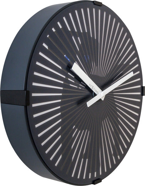 Afbeelding laden in galerijviewer, Nextime ne-3225 wandklok dog ø30,5 plastic motion
