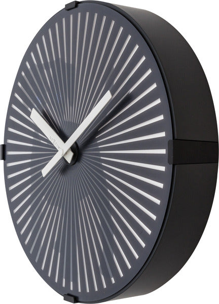 Afbeelding laden in galerijviewer, Nextime ne-3225 wandklok dog ø30,5 plastic motion
