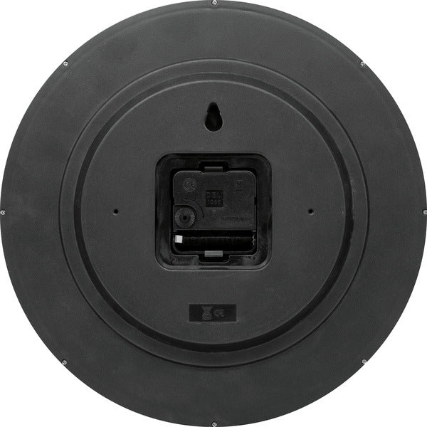Afbeelding laden in galerijviewer, Nextime nxt easy big – wandklok – 30 cm – plastic – wit – stil
