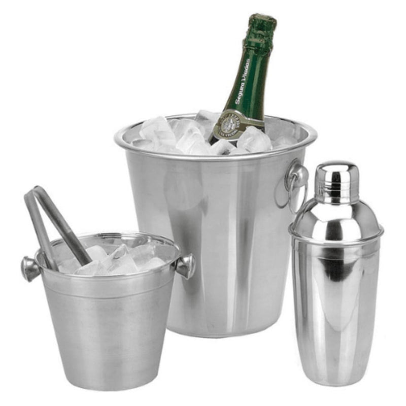 Afbeelding laden in galerijviewer, Excellent houseware 4-delige barset roestvrijstaal
