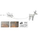Ambiance Ambiance Kerstlichtslinger rendier en slee 14 m