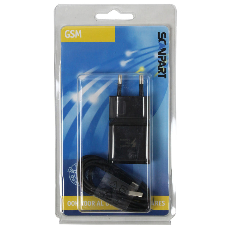 Afbeelding laden in galerijviewer, Scanpart sam.snellade usb-c 2a zwart orig
