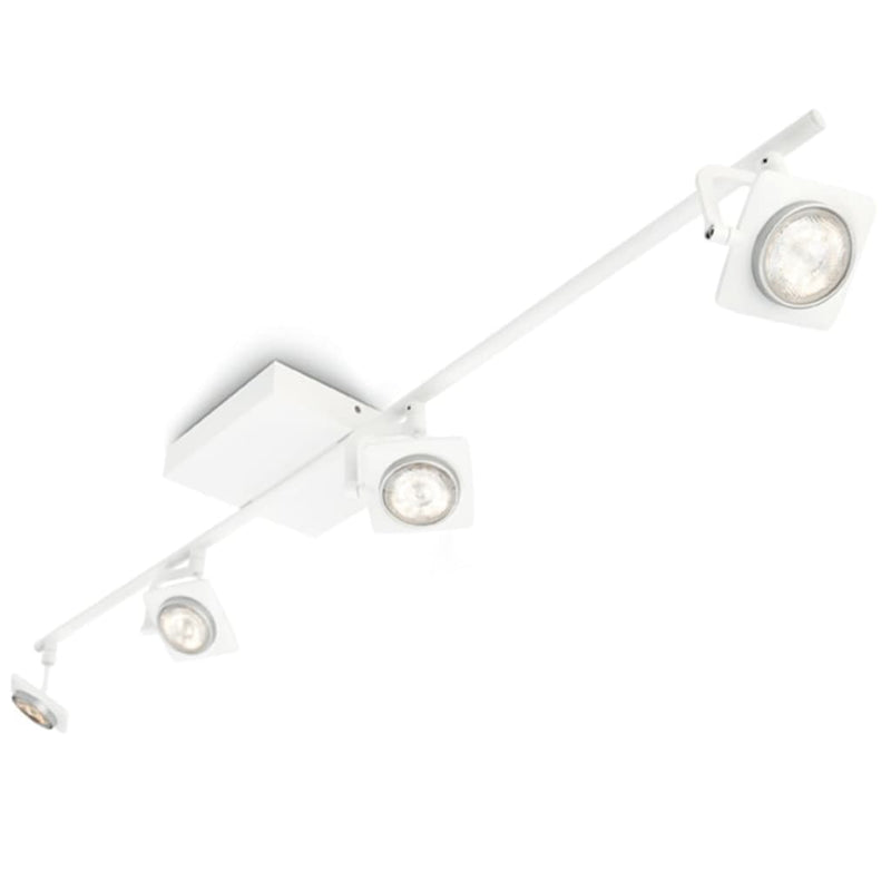 Afbeelding laden in galerijviewer, Philips MyLiving Spotlight Millennium 4x4,5 W wit
