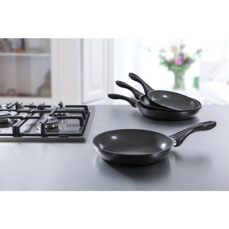 Afbeelding laden in galerijviewer, Bk bk easy basic ceramic koekenpan 28 cm zwart
