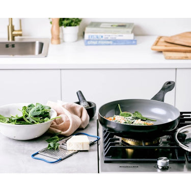 Bk easy basic ceramic koekenpan 30 cm zwart