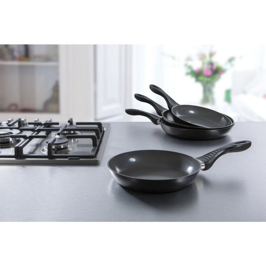 Bk easy basic ceramic koekenpan 30 cm zwart