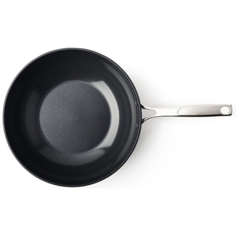 Afbeelding laden in galerijviewer, Bk superior ceramic wokpan 30 cm zwart

