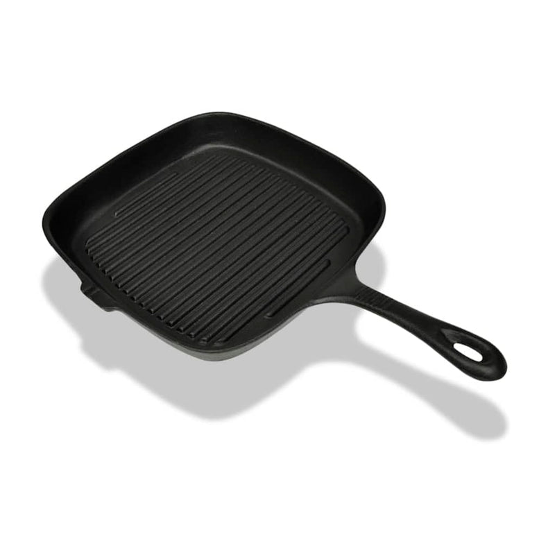 Afbeelding laden in galerijviewer, Vidaxl grillpan gietijzer 24x23 cm
