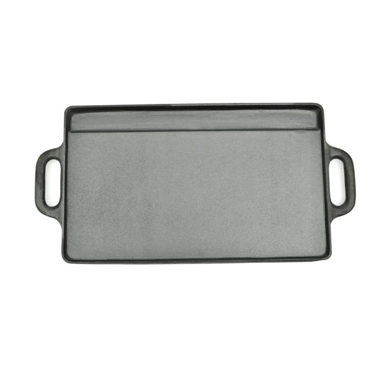 Vidaxl grillplaat dubbelzijdig 50x23 cm gietijzer