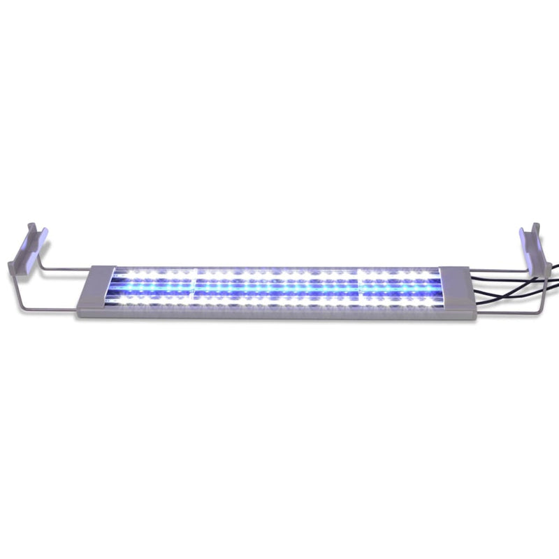 Afbeelding laden in galerijviewer, Vidaxl aquariumlamp led ip67 50-60 cm aluminium
