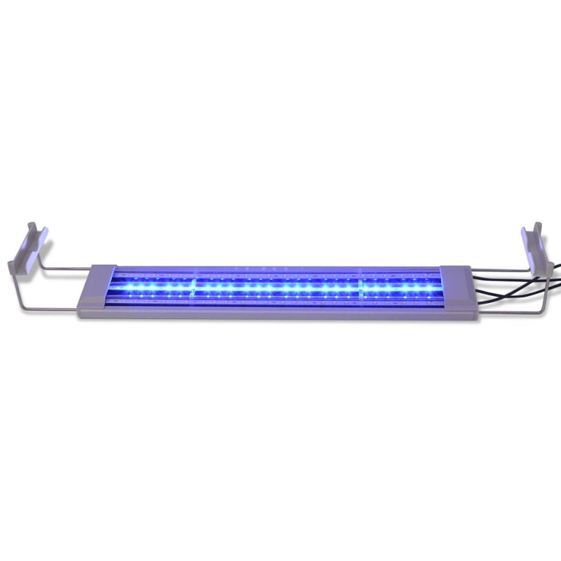 Afbeelding laden in galerijviewer, Vidaxl aquariumlamp led ip67 50-60 cm aluminium
