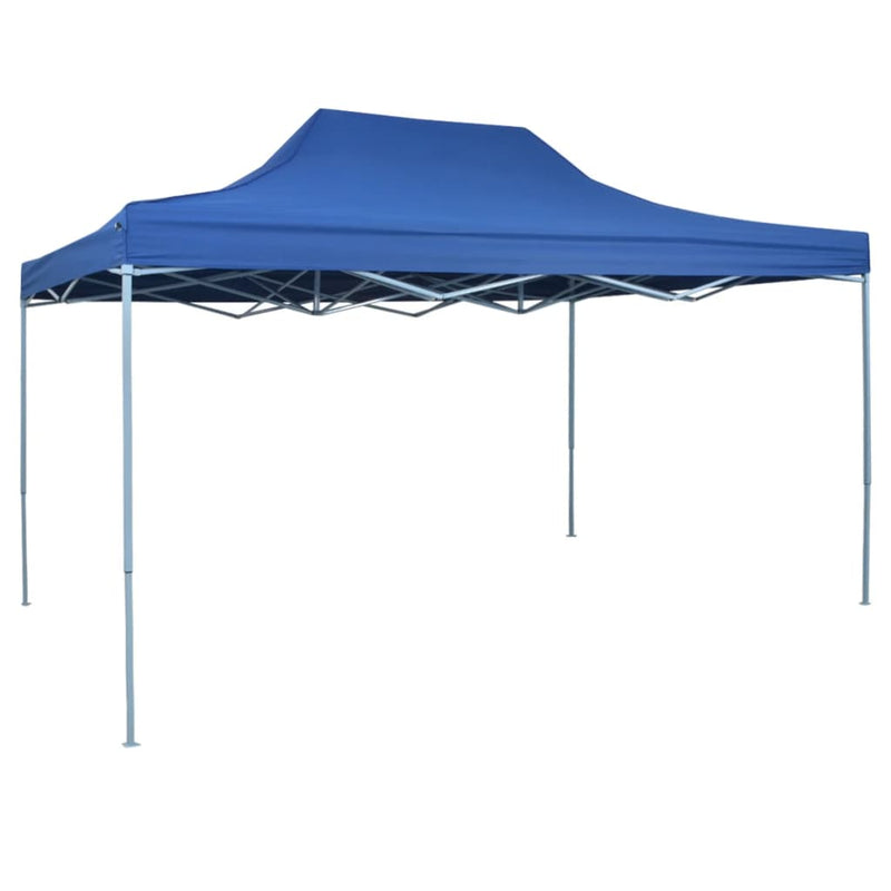 Afbeelding laden in galerijviewer, Vidaxl vouwtent pop-up 3x4,5 m blauw
