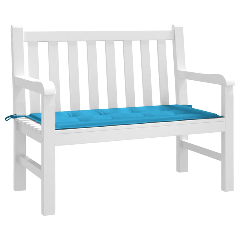 Afbeelding laden in galerijviewer, Vidaxl tuinbankkussen 100x50x3 cm oxford stof blauw
