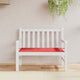 Vidaxl tuinbankkussen 120x50x4 cm oxford stof rood